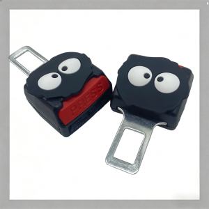 black sunglasses dog car seat belt clip holder